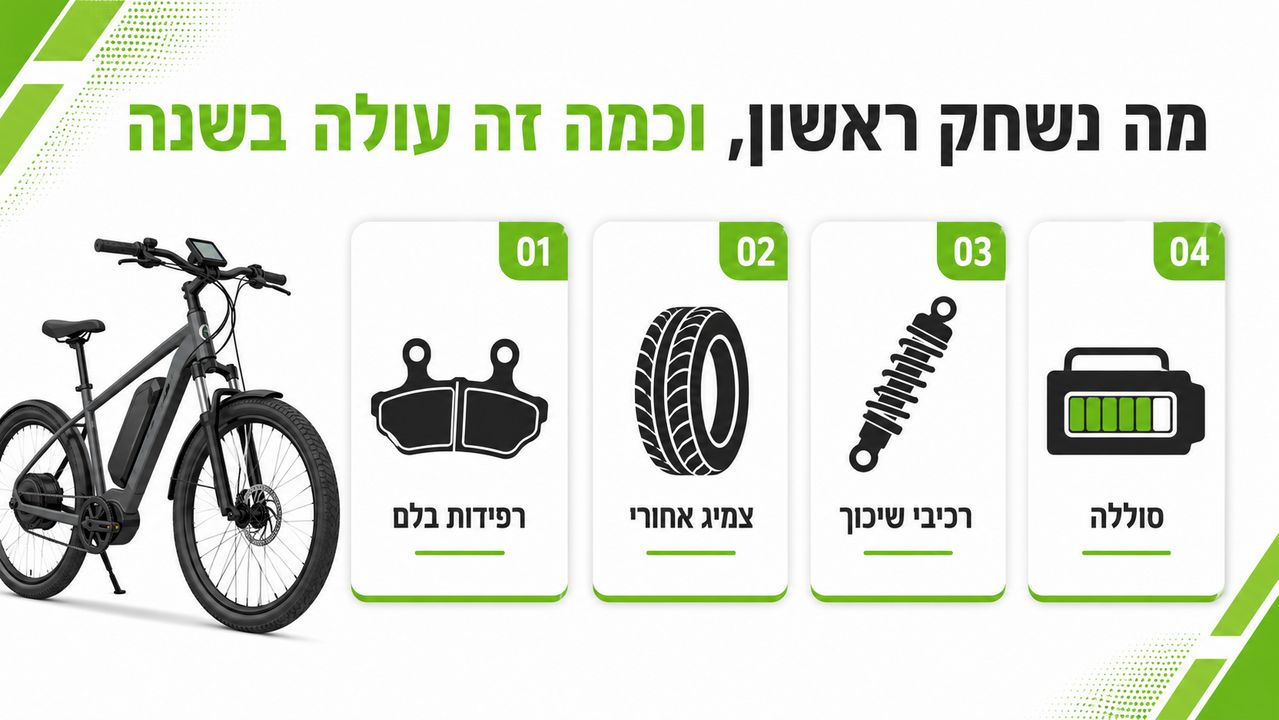 רכיבה עירונית בתנועה עם רמזורים ומעברי חצייה