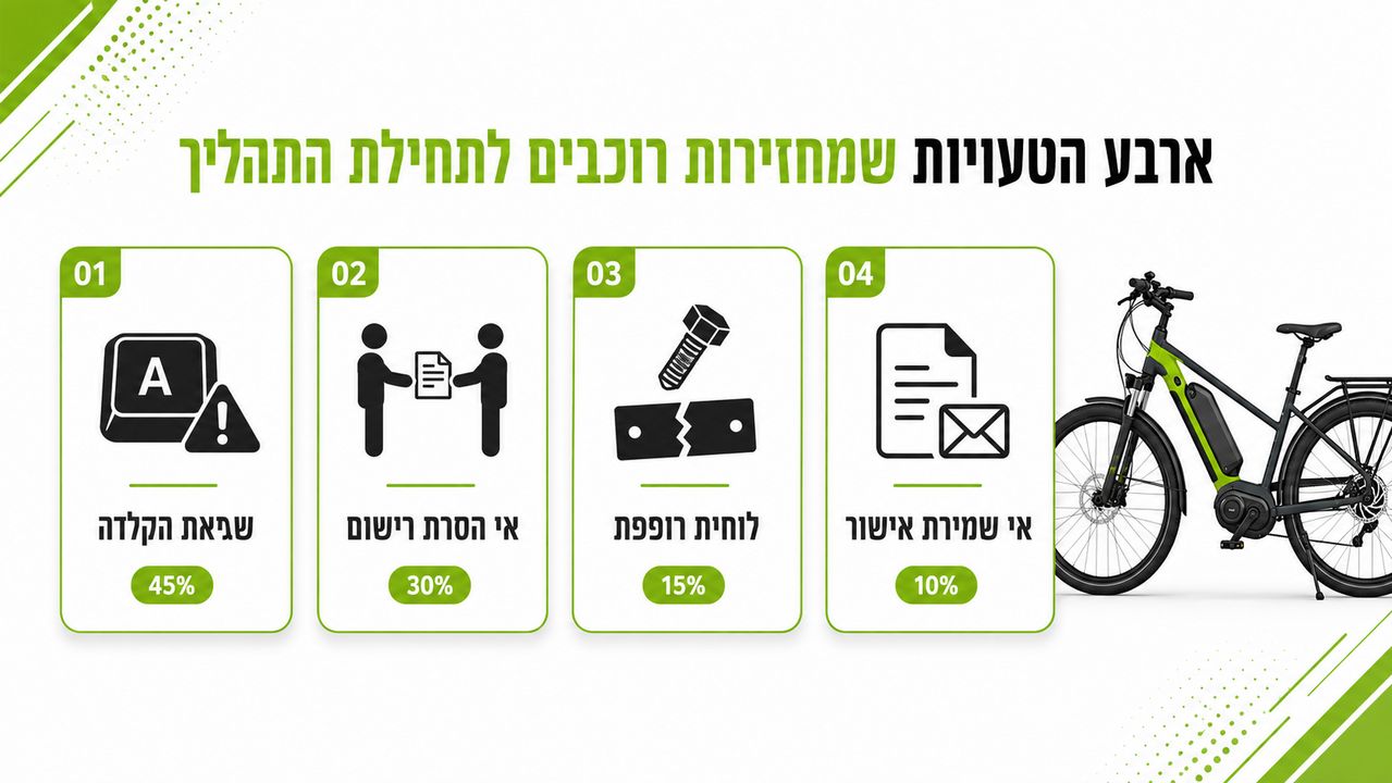 הבדל בין רישום קורקינט חשמלי לבין רישוי רכב